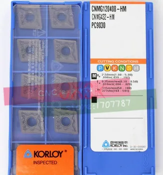 

CNMG120404/CNMG120408-HM PC9030,original carbide Turning Inserts For Stainless Steel,special Purpose Vehicle Lathe Blade
