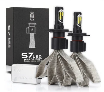 

LED Car Headlight H1 H4 H7 Led H27 H3 HB3 HB4 H11 H13 9004 9007 LED Bulbs 60W S7 Auto Headlamp Fog Light 12v 24V 6000K IP68 Bulb