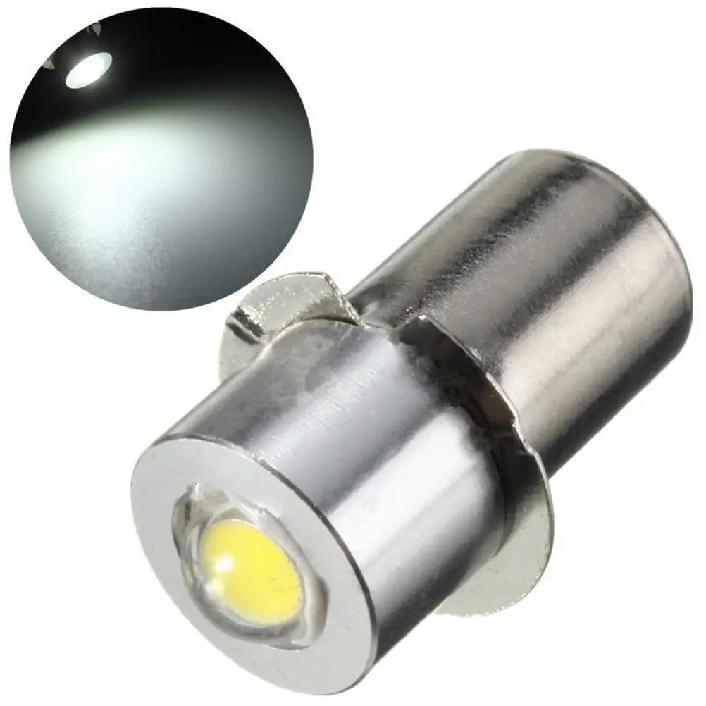 90lumen DC3-18V высокое Яркость встраиваемые тёплого/чистый белый P13.5S PR2 1 W светодиодный фонарик для межкомнатных дверей велосипедный фонарик точечная лампа прожектор