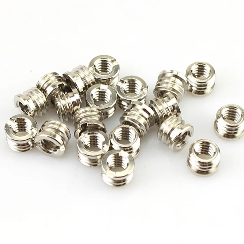 Screw Adapter 10pcs 1/4" to 3/8" for Tripod