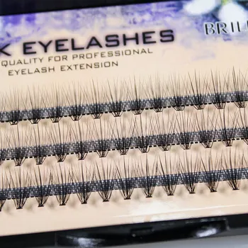 

NEW 8-12mm False Eyelashes Eyes Makeup Tool Natural Thin Cluster Lashes Grafting Extension