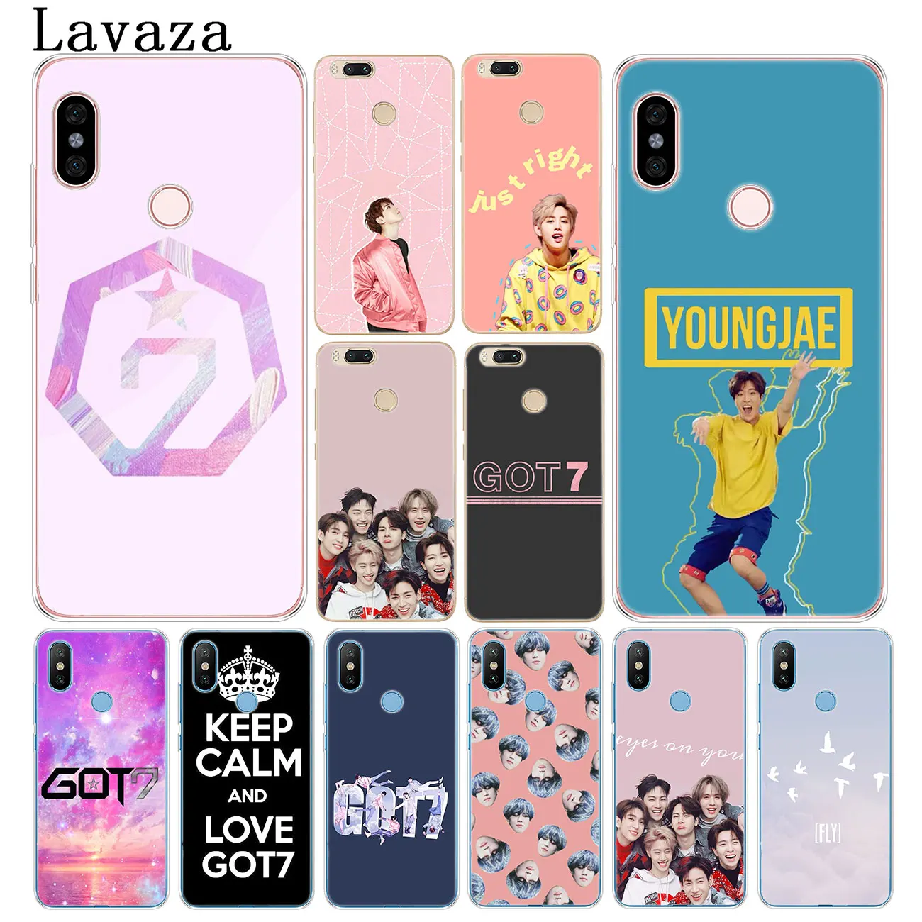Твердый чехол для телефона Lavaza kpop got7 JinYoung Jackson Mark Xiaomi Redmi K20 8A 7A 6A Note 8 8T 7 5 6 Pro 4 4X |