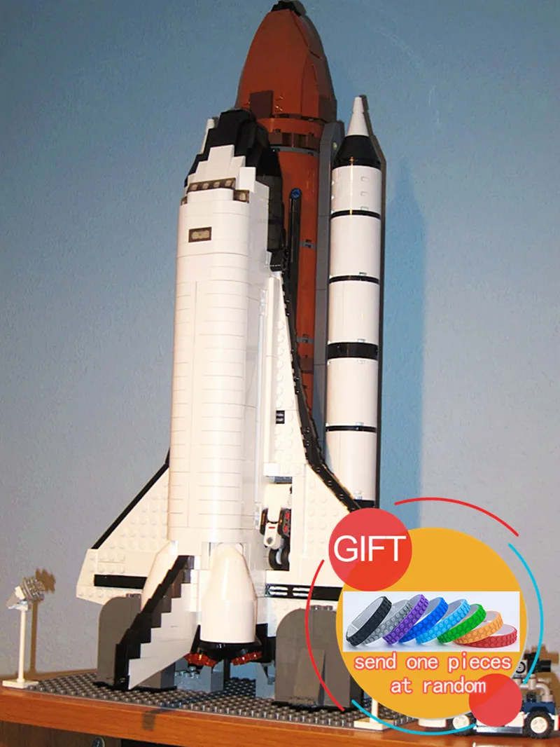 

16014 1230Pcs Space Shuttle Expedition Model Building Kits Mini Compatible Children Toy 10231 Toys lepin