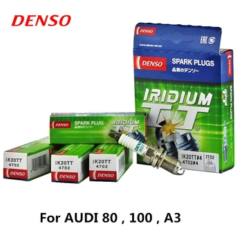 

4pieces/set DENSO Car Spark Plug For AUDI 80 100 A3 Iridium Platinum IK20TT