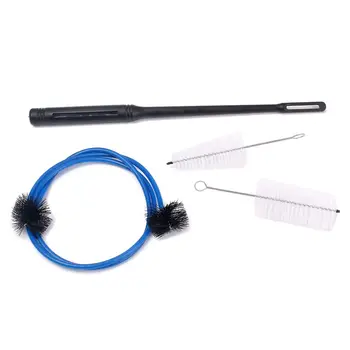 

SEWS-Set of 4 Trumpet Cleaning Kit Trumpet Mouthpiece Brush Valve Brush Flexible Brush