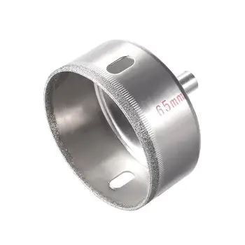 

uxcell 1pcs/2pcs Diamond Drill Glass Bits Hole Saw Cutter Drilling Tool Kit Glass Ceramic Porcelain Tiles 50mm-90mm