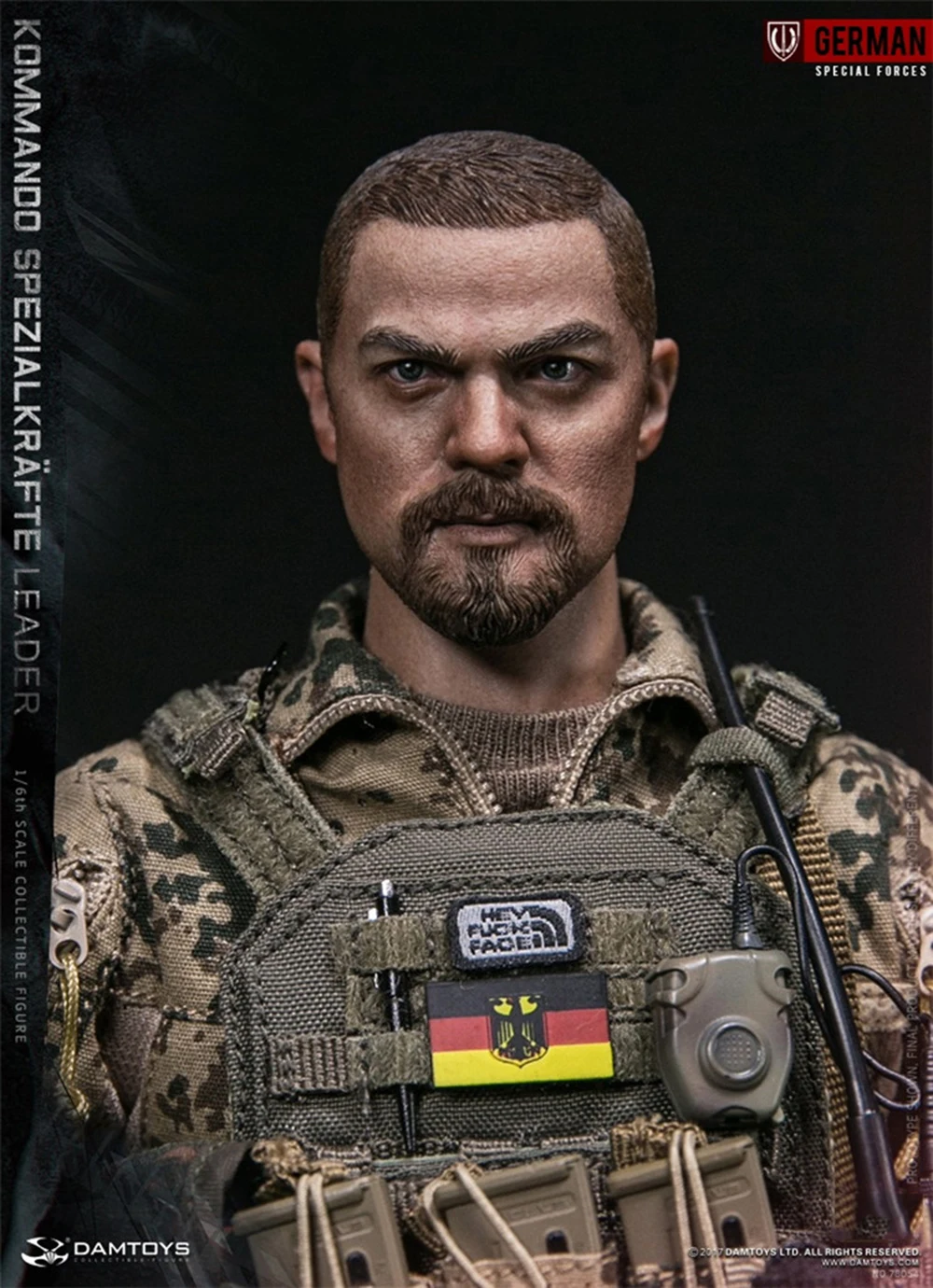 1//6 Scale-Damtoys Action Figures KSK Leader-Genouillères