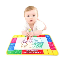 Baby Water Drawing Toys Aqua doodle Mat&1 Magic Pen Water Drawing board 4 color