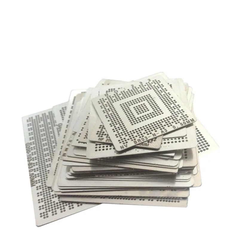 

For Laptop Nvidia Chip 36pcs /set Bga Reballing Stencil Tample Kit