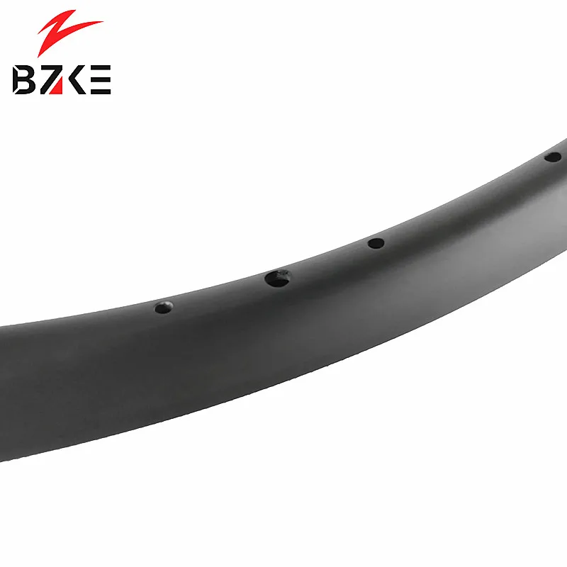 Clearance BZKE carbon fiber rim mtb 29 inch carbon rims, 30mm width asymmetric 29 mtb rim UD 3K weave carbon bicycle rim 29 4
