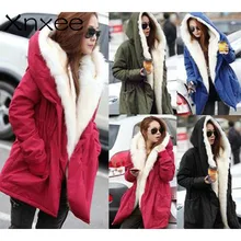 Women winter Warm Casual coat down cotton padded jacket large fur collar thickening snow outwear jacket Female Slim outerwear цена Women winter Warm Casual coat down cotton padded jacket large fur collar thickening snow outwear jacket Female Slim outerwear цены онлайн