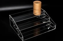 2pcs 10.5*25*40cm Acrylic cosmetics display box showing stand rack candy collection box holder rack