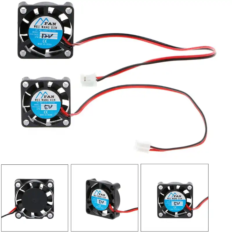 FENGYI 25X25X7mm DC 5V 12V 2-Pin Cooler Brushless Chipset Heatsink Mini Cooling Fan 2507