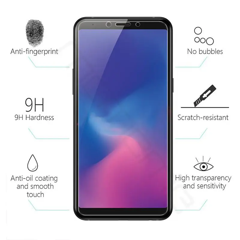 Защитная пленка для экрана samsung Galaxy A6S A9S 2018 закаленное стекло 9h 2 5D Ультратонкий