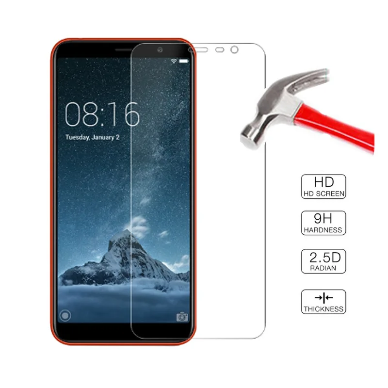 

2Pcs Tempered Glass For Meizu M6T 2018 Screen Protector Glass For Meizu M6T 2018 Protective Film