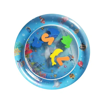 

Creative Dual Use Toy Baby Inflatable Patted Pad Baby Water Cushion Prostate Water toy SGS certification 2019 new