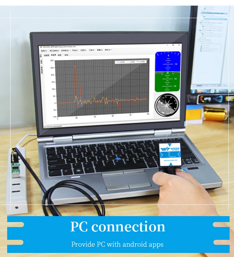 10 осевой датчик WitMotion HWT901B Инклинометр с наклоном + ускорение гироскоп