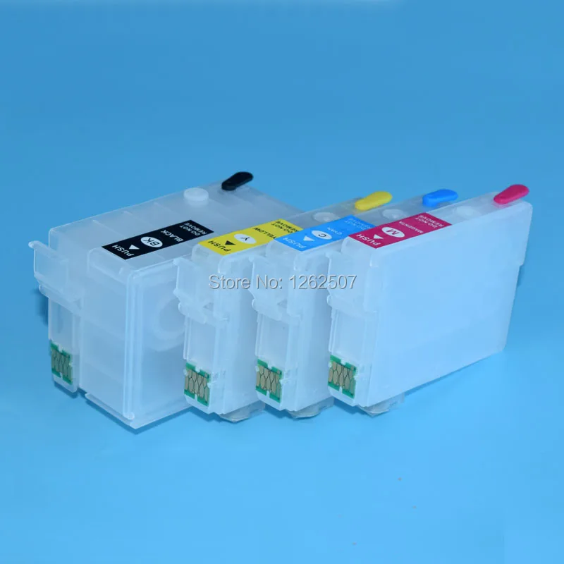 

7110 With ARC chip Ink cartridge For Epson 7110 WF-7110 Refillable cartridge T2711 T2712 T2713 T2714