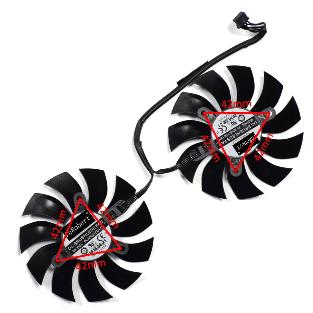 Вентилятор для видеокарты EVGA GTX 960 970 980 Ti GTX960 GTX970 GTX980