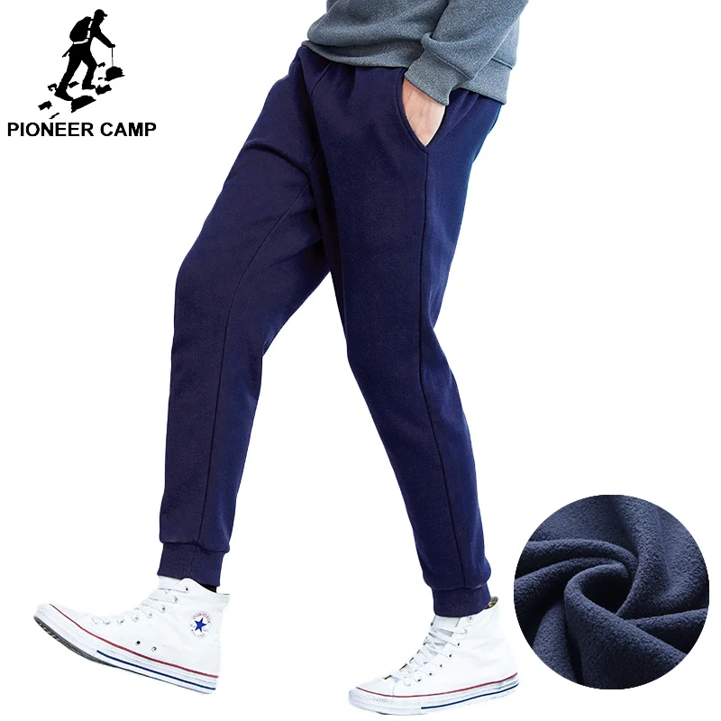 Pioneer camp новые флисовые тренировочные штаны Мужская брендовая одежда однотонные