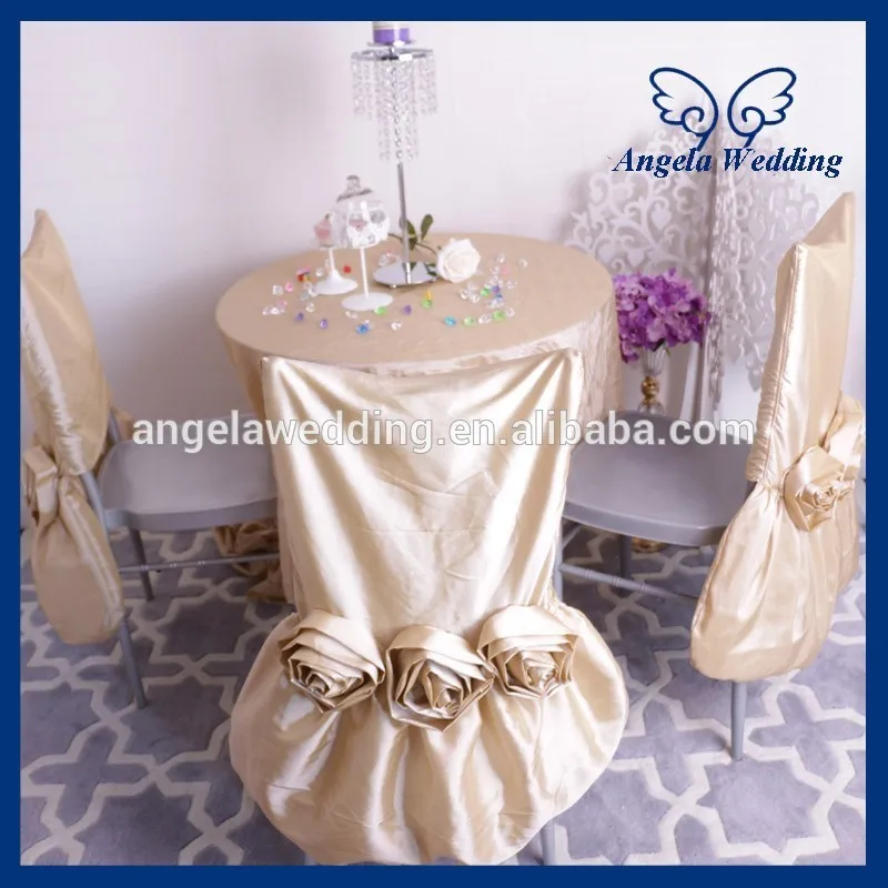 CH030H-Ruched-wedding-champagne-taffeta-chair-covers (2)