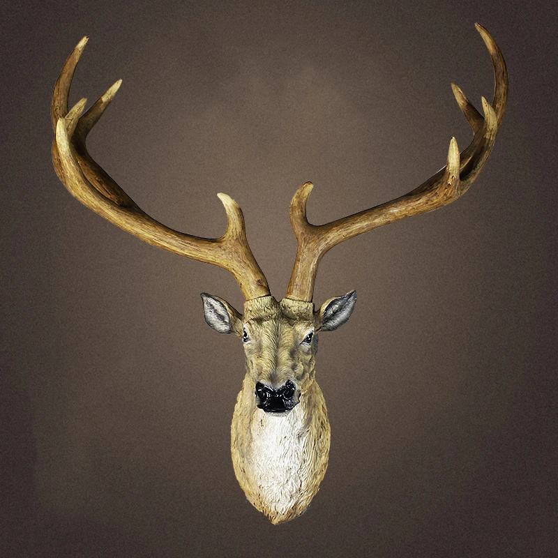 

Simulation of deer head sculpture artifacts