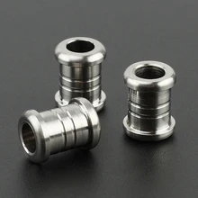 1 шт. титановый сплав нож бусины зонтик камера веревка бусы на веревочке EDC DIY кулон маленький размер