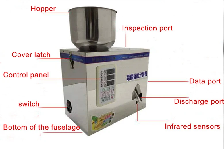Автоматическая машина для наполнения порошка устройство для взвешивания и наполнения частиц 0-30G 110 V/220 V Y