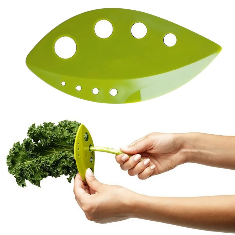 

New Kale Chard Collard Greens Herb Stripper Looseleaf Rosemary Thyme Loose Leaf Herb Stripper Kitchen Gadgets Vegetable Tools