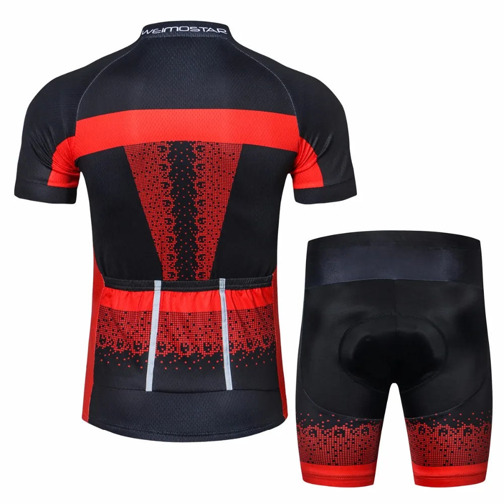 WEIMOSTAR Для Мужчин's Велосипеды комплекты Прокат носить MTB Велосипедная форма Team велосипед единый цикла рубашки ciclismo Лето Велосипеды Джерси комплект