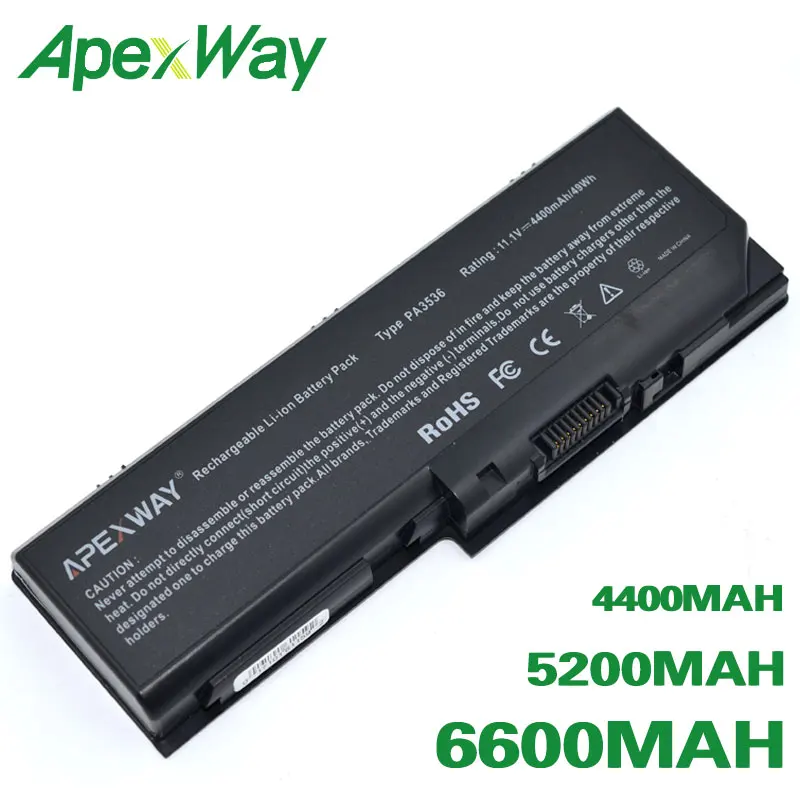 Аккумулятор ApexWay для toshiba Equium L350D P200 Satellite Pro L350 L355 L355D P200D P205 P205D P300 P300D | Компьютеры и