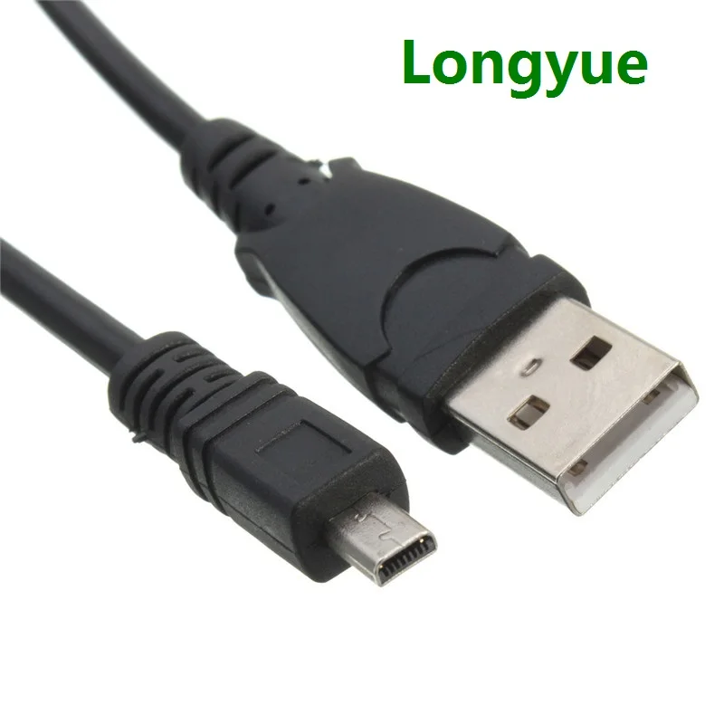 

500pcs/lot USB UC-E6 Data / Photo Transfer Cable Cord Lead Wire For Nikon Camera D5100 / CoolPix 2100 / 2200/3100 -1.2m 4FT