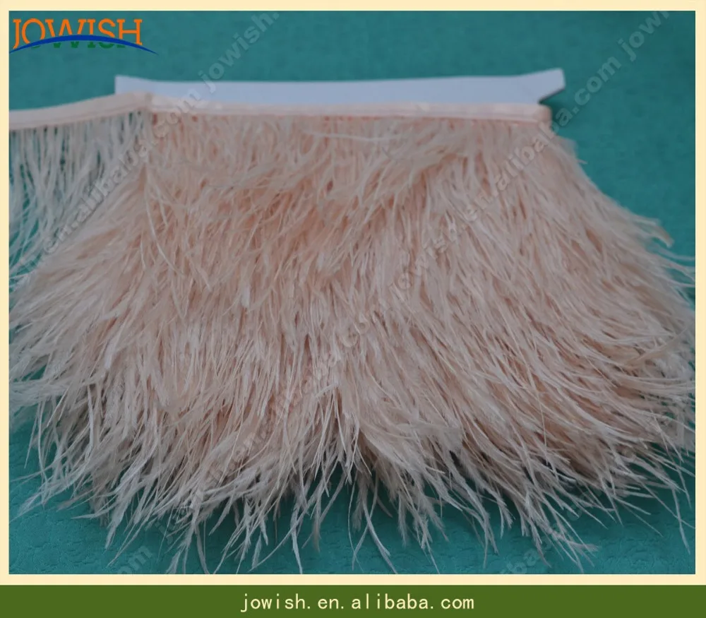 synthetic ostrich plumes