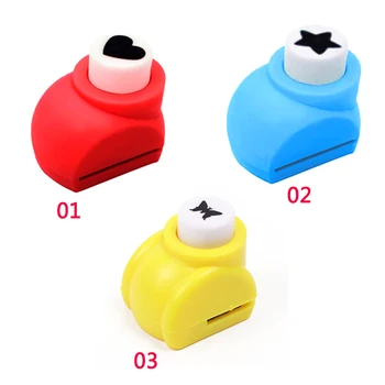 

Seal Mini Printing Paper Flower Cutter shapes Craft Toys Punch DIY Puncher Paper Cutter Scrapbooking Punches DIY Toys For Child