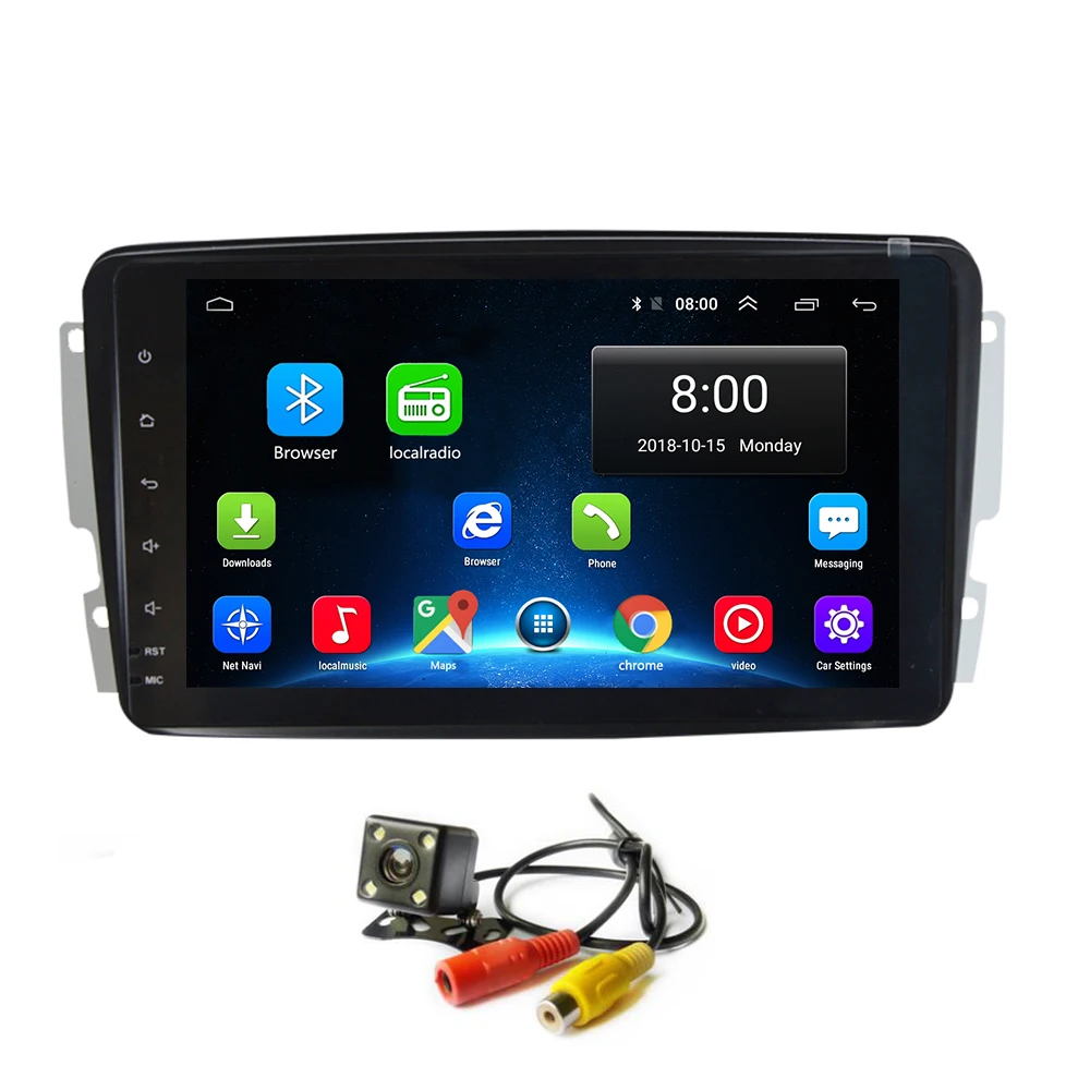 Автомобильный Радио GPS стерео плеер для Mercedes Benz W209 W203 W168 ML W163 W463 W639 автомобильный