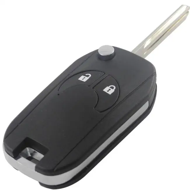 Nissan 2 button Modified  flip remote key Shell (5)
