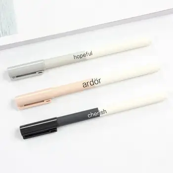 

0.5 mm Fresh Maxims Series Gel Pen Ink Pen Promotional Gift Stationery School & Office Supply