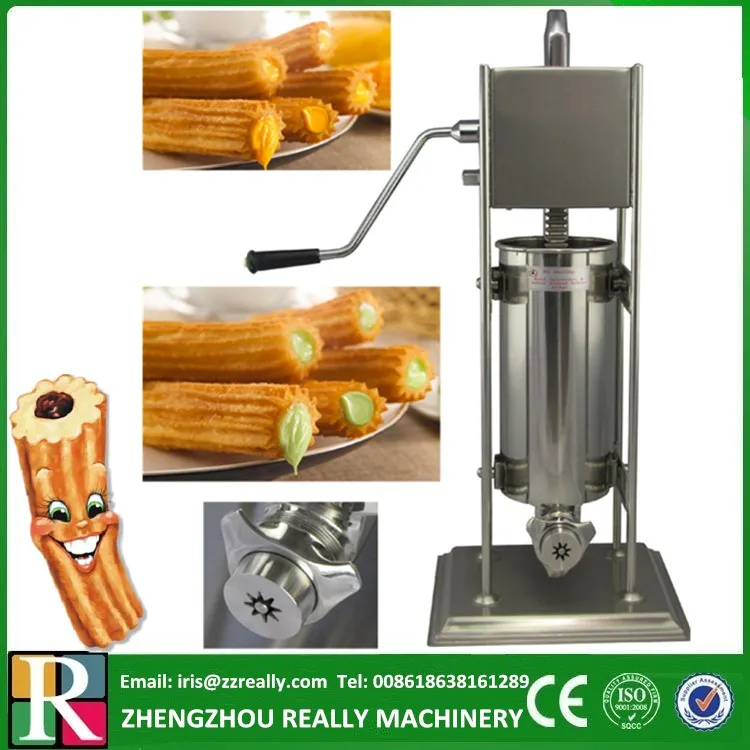 

2016 10L stainless steel spanish churros machine / high quality churro maker