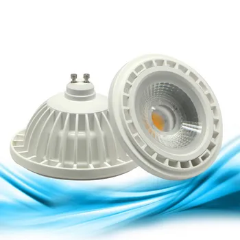 

High CRI>90 Dimmable QR111 GU10 Cold White/Warm White COB AR111 G53 LED 15W with Reflector