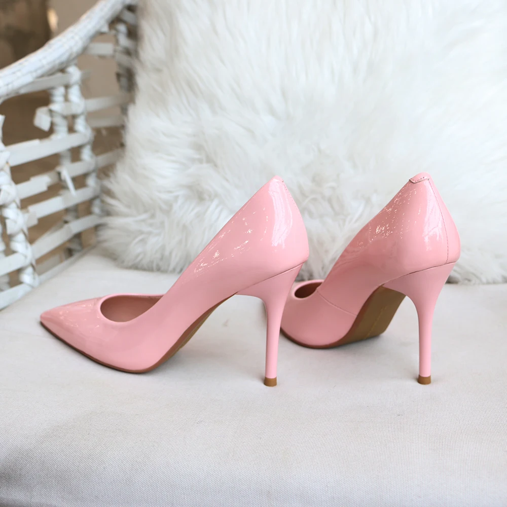 Pointed High Heels/Women's Pumps Are Designed For Elegant Fashion Women For Party And Made Of Genuine Leather 2019 MANGOYISA Pointed High Heels/Women's Pumps Are Designed For Elegant Fashion Women For Party And Made Of Genuine Leather 2019 MANGOYISA