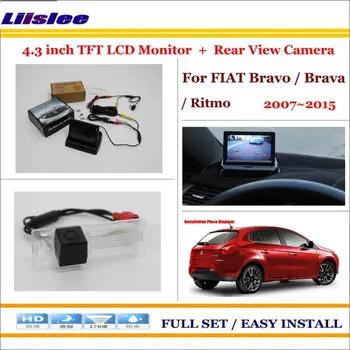 

Auto Camera For FIAT Bravo Brava Ritmo 2007-2015 Car 4.3" TFT LCD Screen Monitor Back Up Rear Camera Parking System
