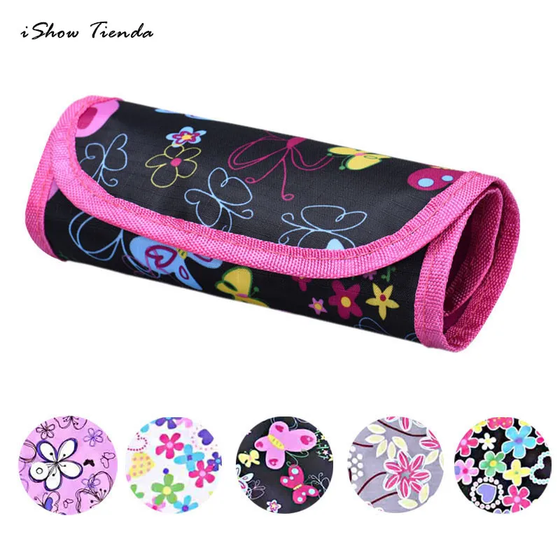 

ISHOWTIENDA 1PC 30*16cm Crochet Hook Pouch Knit Crocheting Needle Case Holder Organizer Bag New