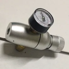 Премиум Регулируемый компактный CO2 инжектор, 0~ 30 psi, анодированный алюминиевый корпус