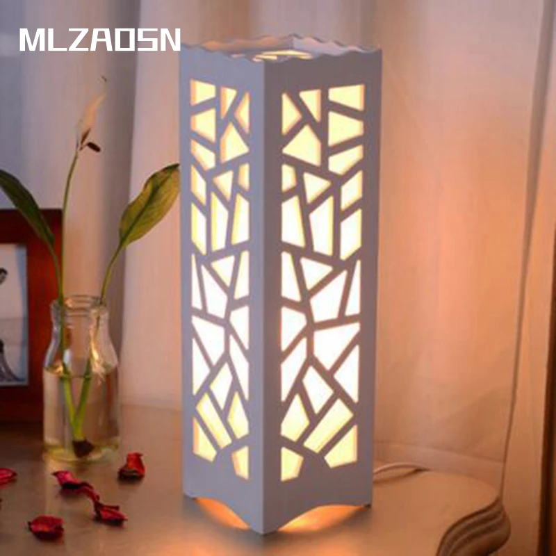 MLZAOSN модсветильник Светодиодная лампа с гравировкой цветов энергосберегающая