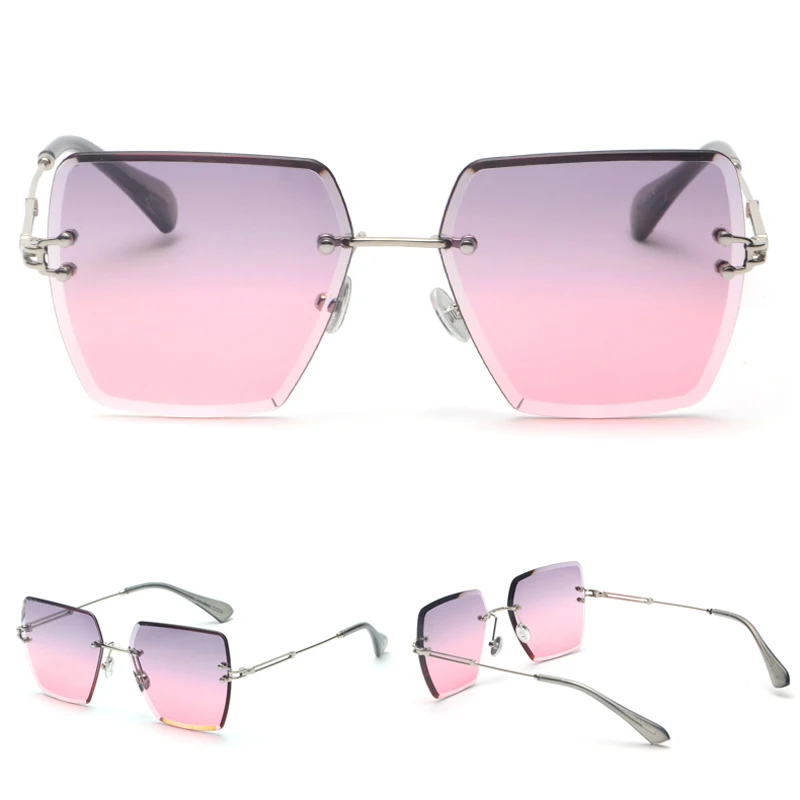 rimless sunglasses 900083 details (5)