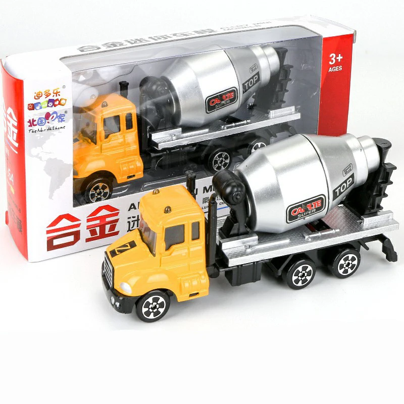 1:64 мини игрушки для автомобилей модель из сплава бетонных инженерная