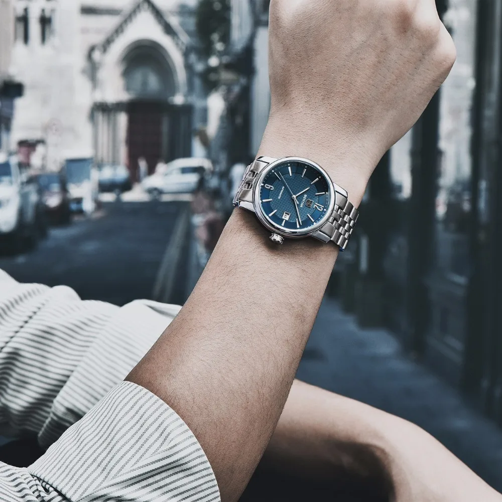 Relogio Masculino BENYAR 2018 новые модные роскошные брендовые кожаные часы Автоматические