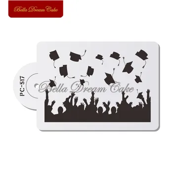 

Graduation Cake Stencil Lace Fondant Cake Border Template Chocolate Cake Stencils Cake Decorating Tool Bakeware