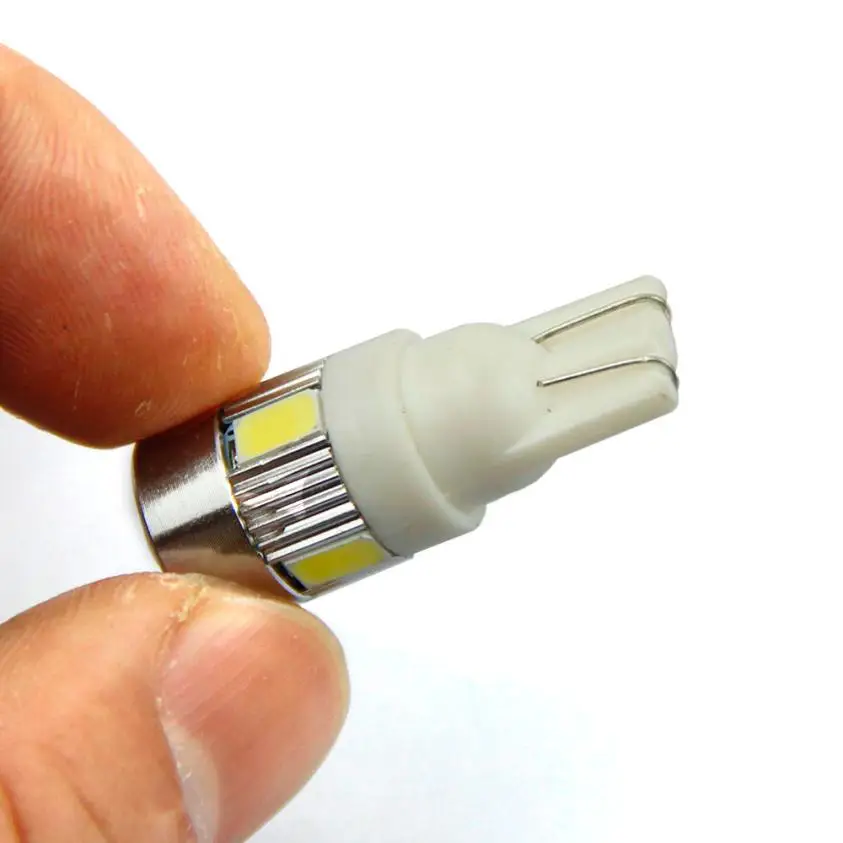 

Car Styling Car Accessories 2 PCS T10 W5W Interior Xenon White Blue Red LED CANBUS 6SMD Signal Lamp For Ford Toyato Passat Kia