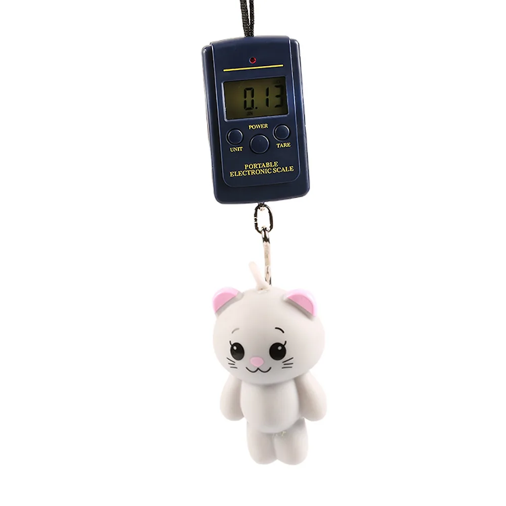 

40kg /10g LED Mini Kitchen Weight Hanging Scales Portable Electronic Hanging Fishing Digital Pocket Weight Hook Tool